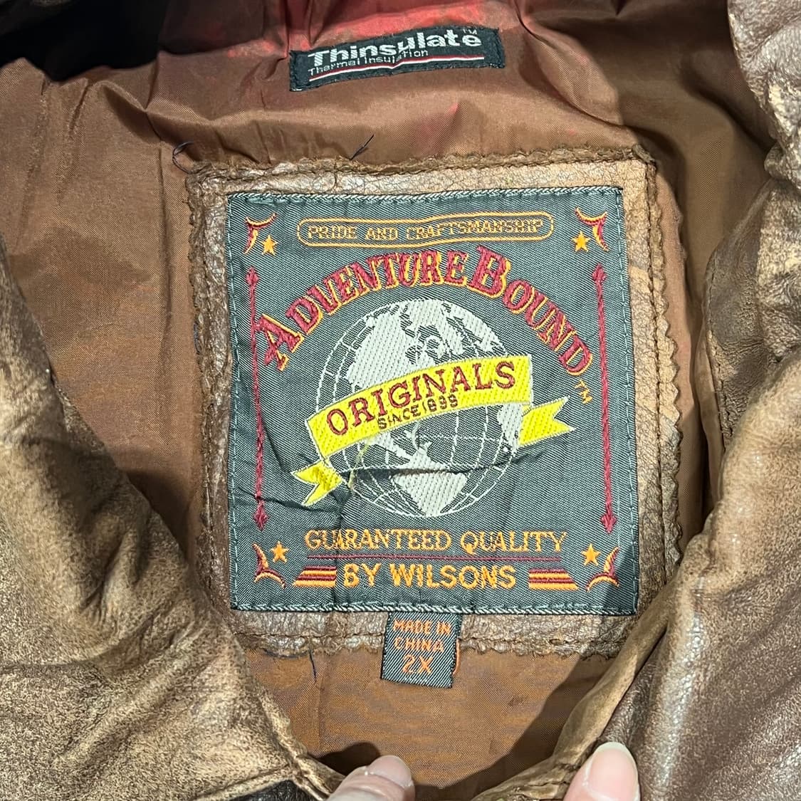 리얼레더 봄버자켓 s09066 상품이미지5