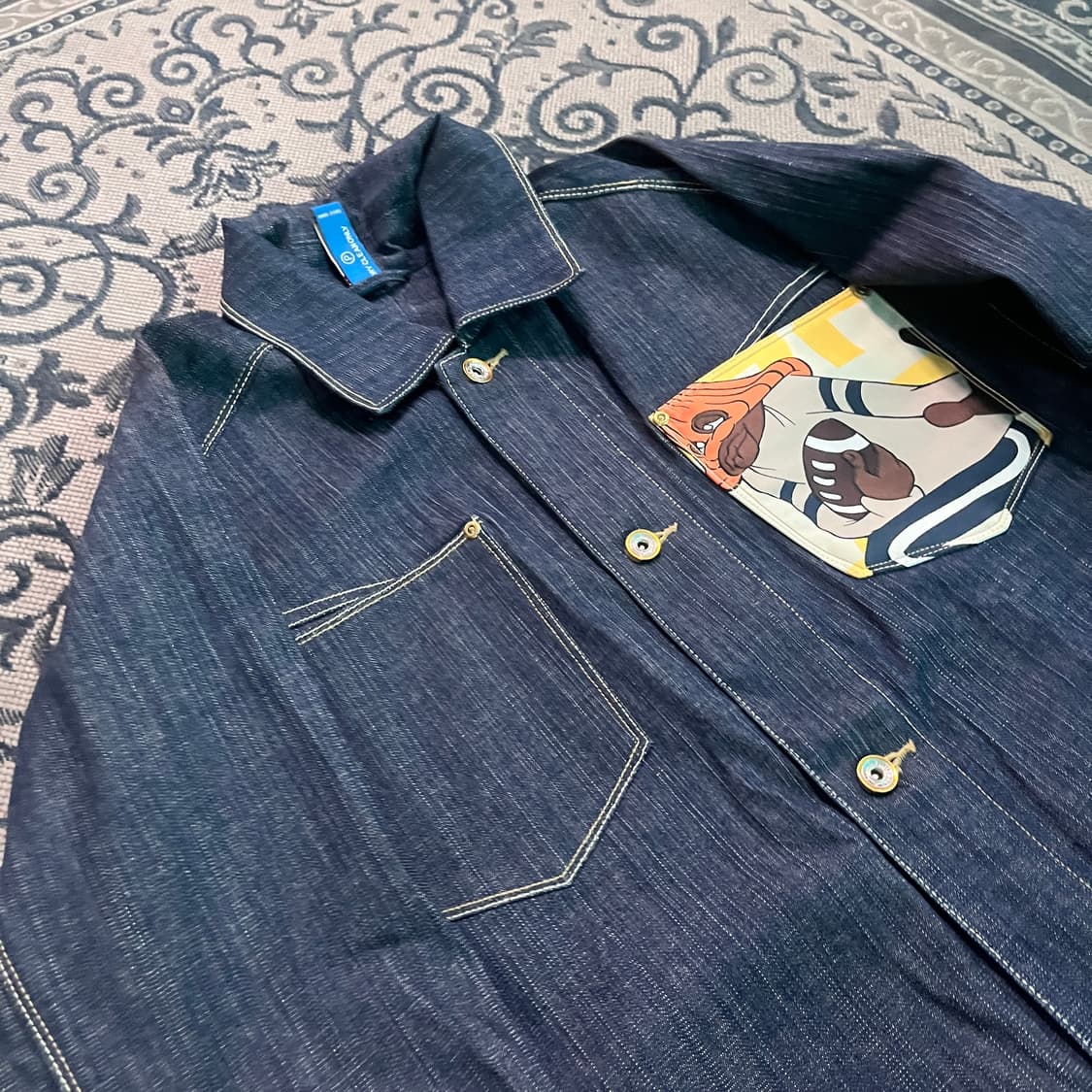 95 플래티넘푸부 데님 자켓/W2674 상품이미지2