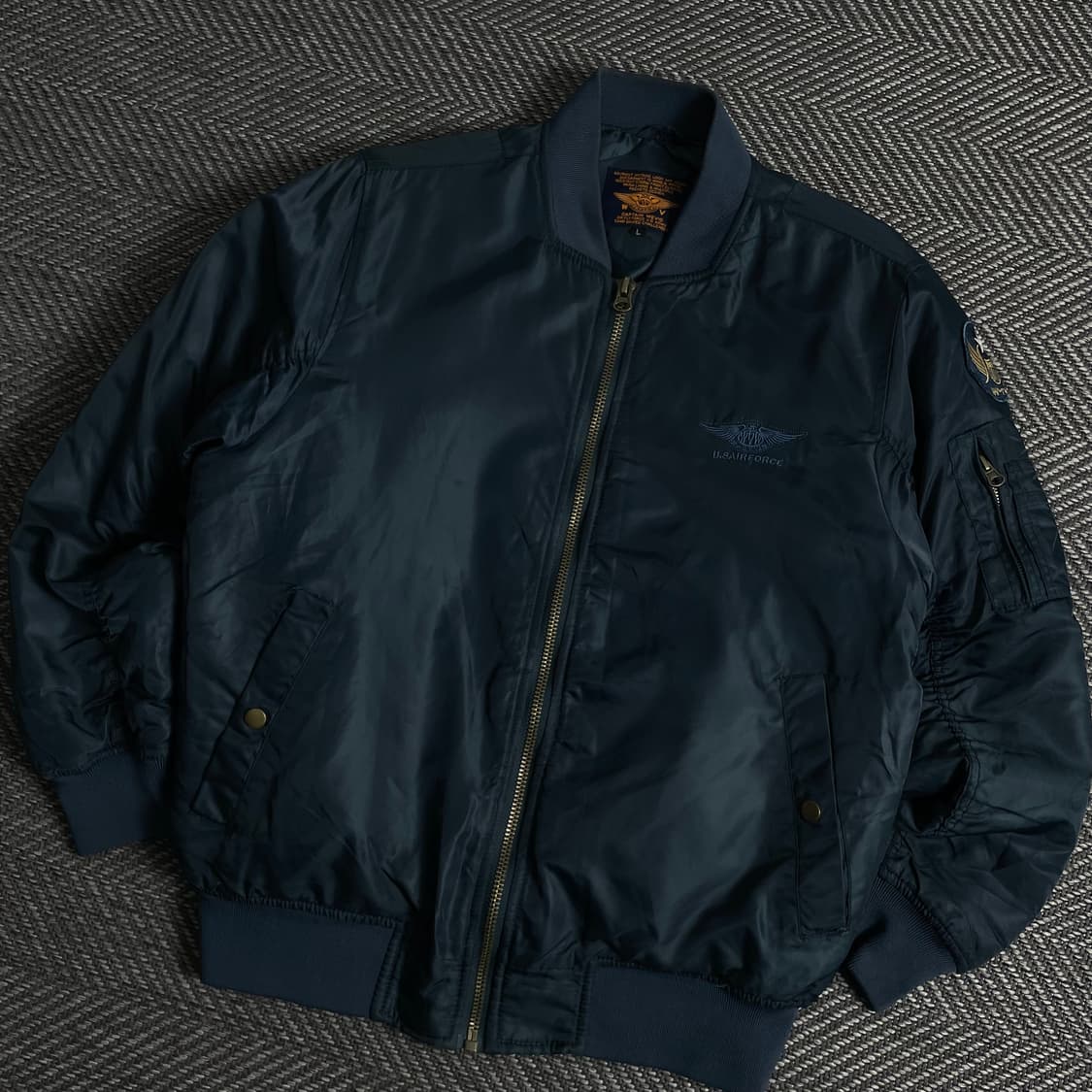 Captain Wevic USA빈티지 ma-1 항공점퍼 자켓 y 3617 상품이미지1