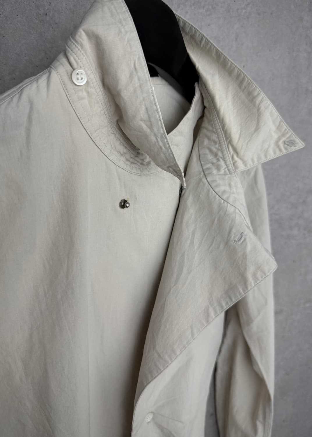 Julius asymmetric shirt 상품이미지4