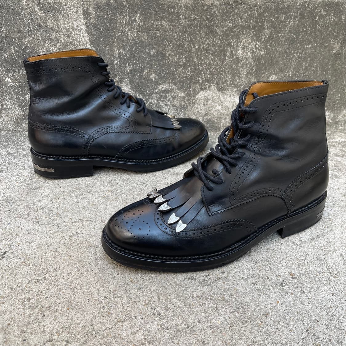 [43] Toga Virilis 프린지 앵클 부츠 (275) 상품이미지3