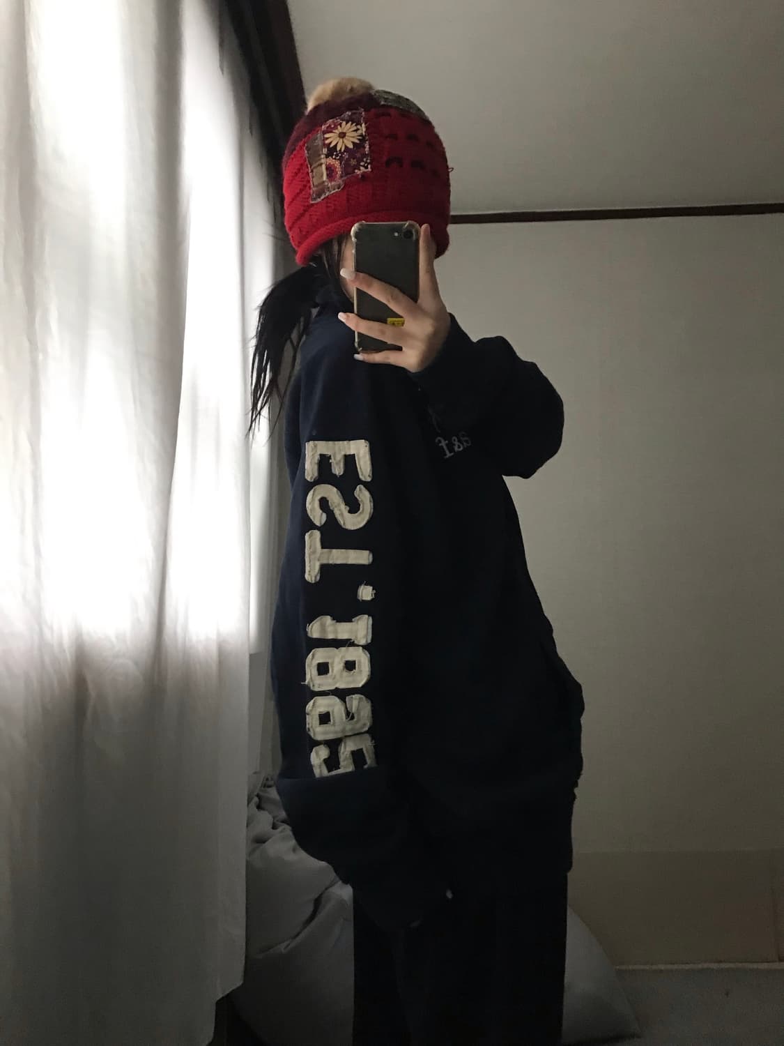 아베크롬비 네이비 사이드 스티치 면집업 상품이미지3