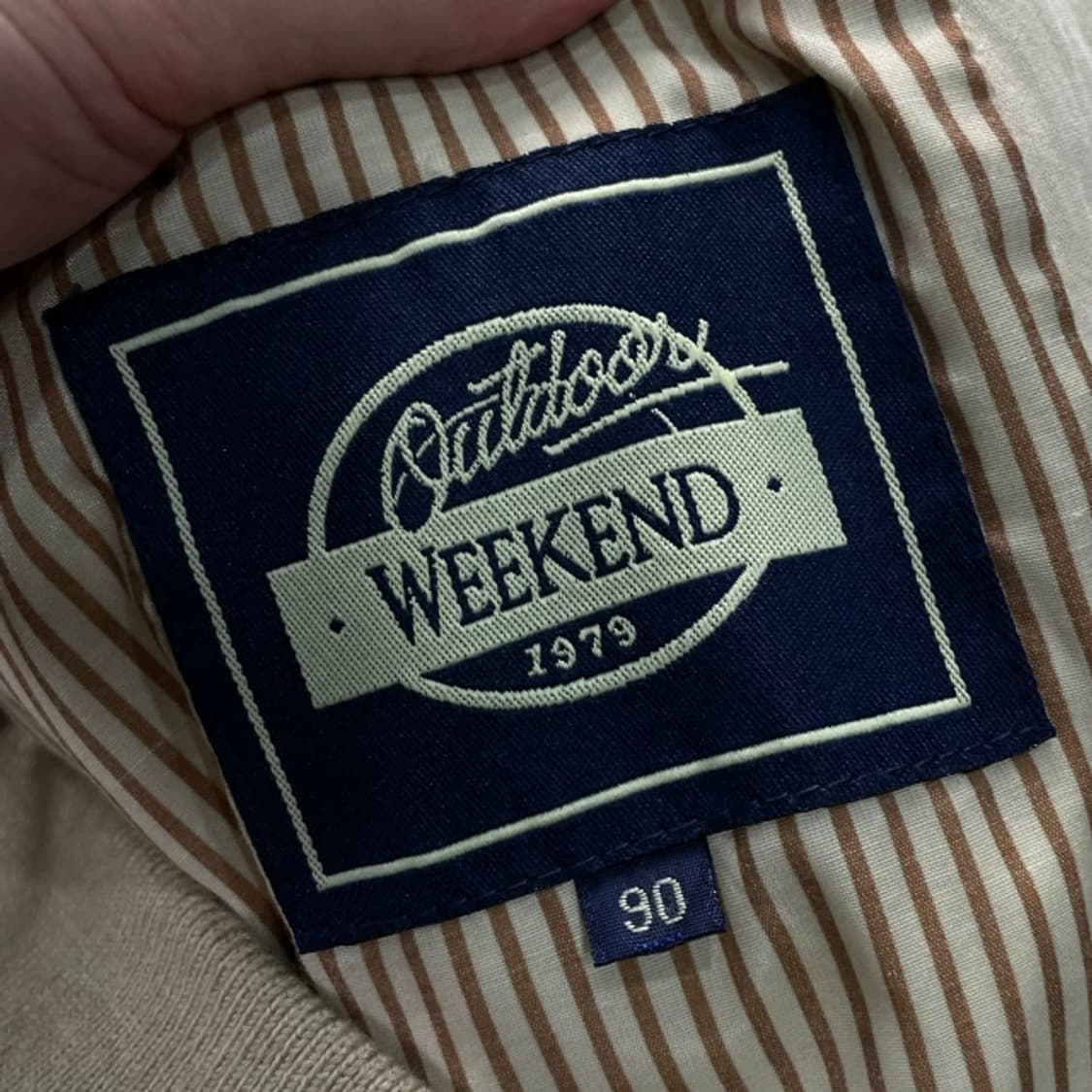 95-100 빈티지 블루종 봄버 자켓  상품이미지4