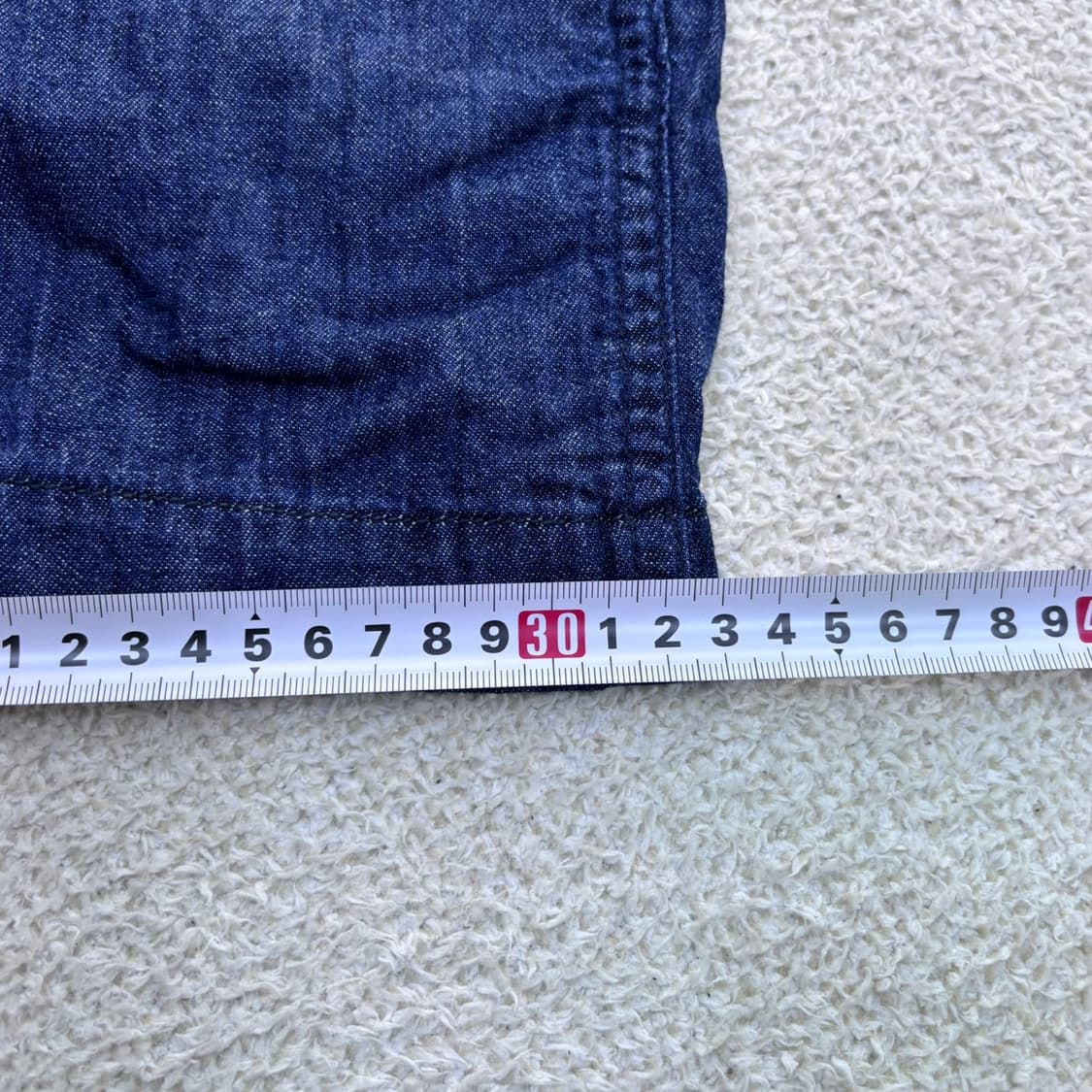 L 탑텐 여성 네이비 반바지 0420E 상품이미지8