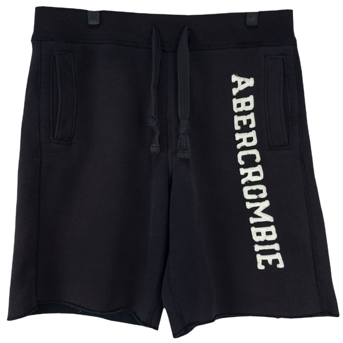 [아베크롬비] Y2K 빈티지 로고 패치 스웻 하프팬츠 반바지 M20165 상품이미지3