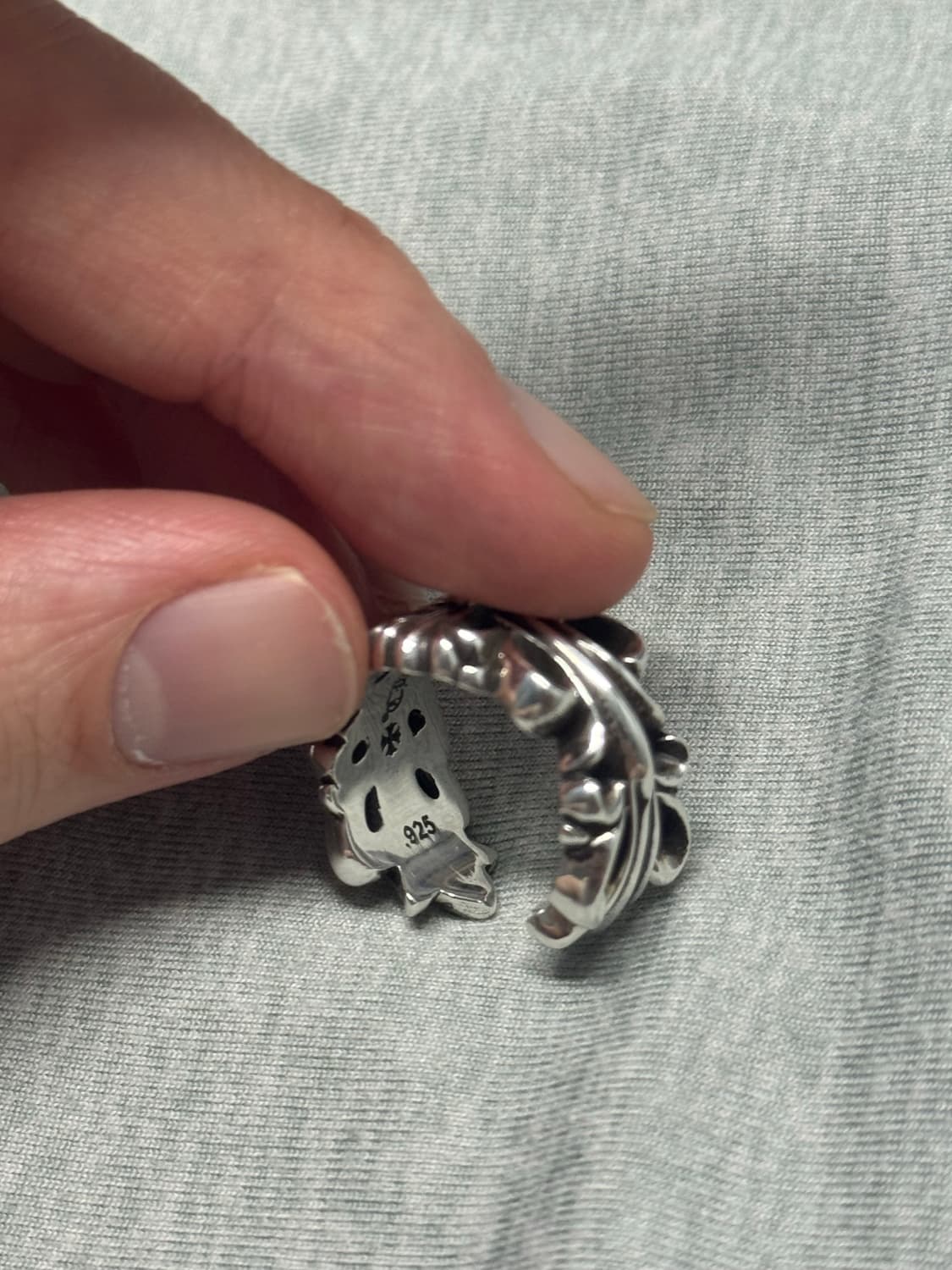 [us5.5]크롬하츠 더블플로랄링 상품이미지8