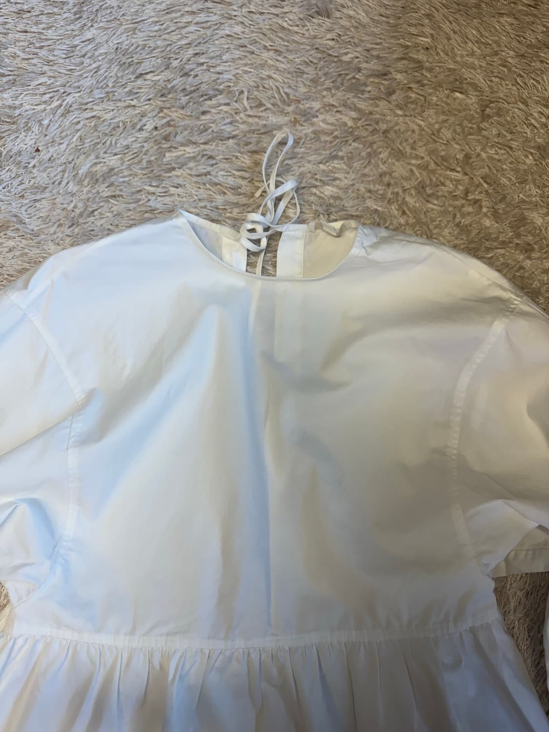 Cos 화이트 상의 상품이미지2