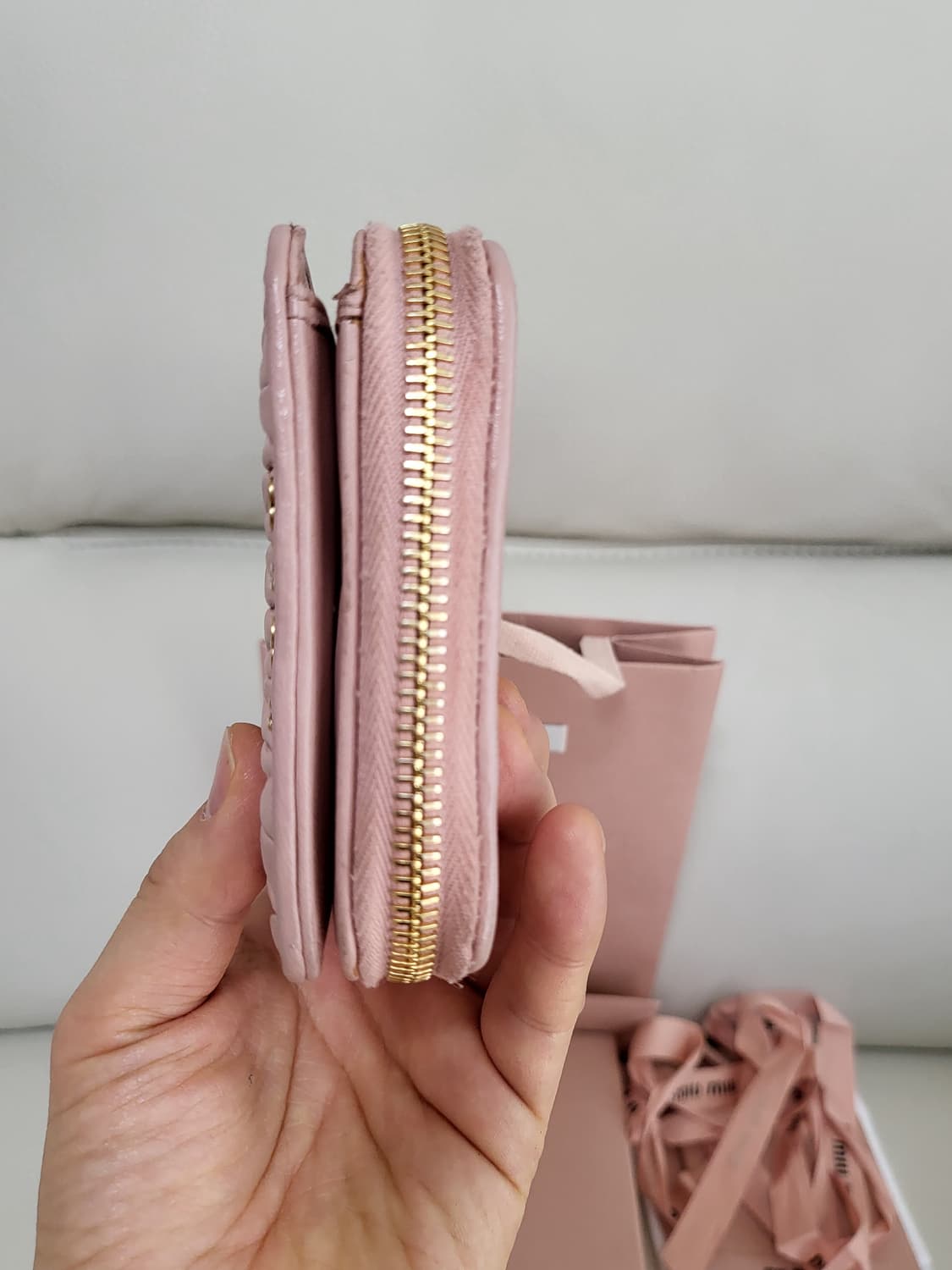 미우미우 반지갑  상품이미지5