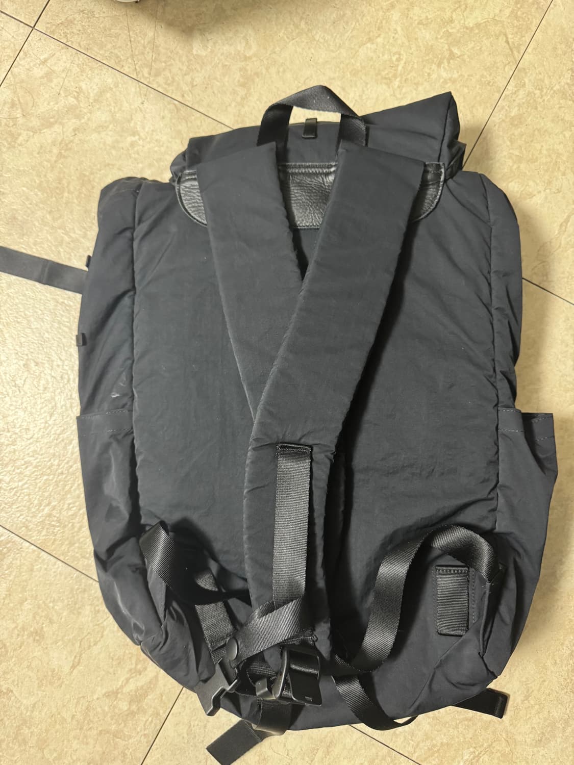 블랭코브 더블 크래스프 백팩 네이비 상품이미지2