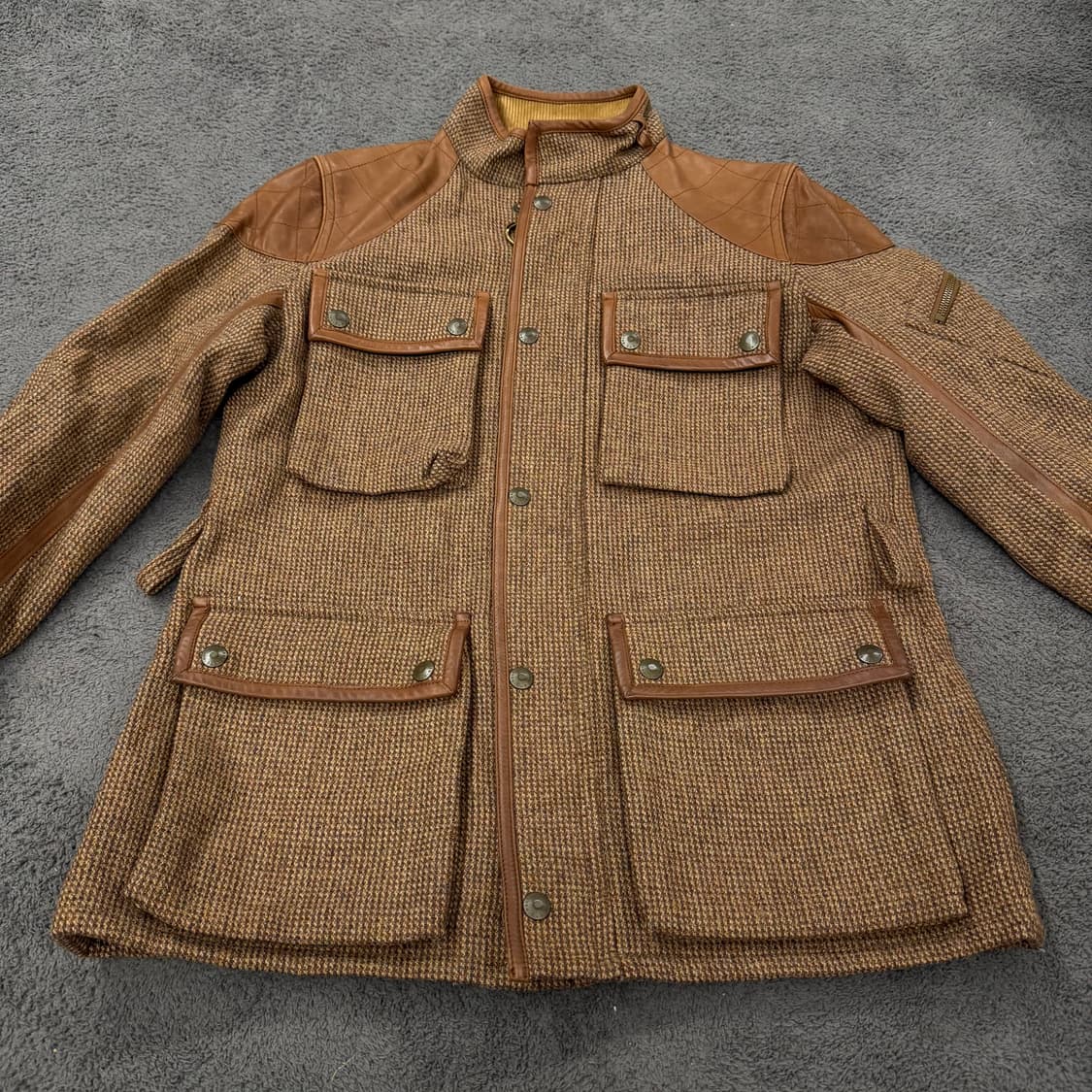 [ 정품/S ] 폴로랄프로렌 카프스킨 울 자켓 상품이미지3