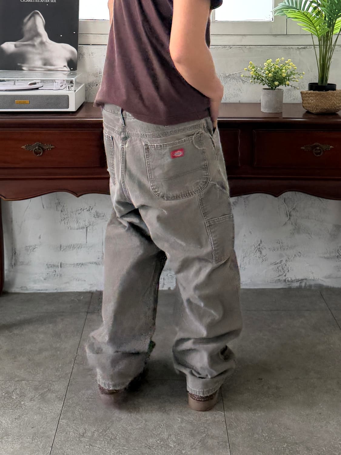 디키즈 워크팬츠 모스그린 상품이미지3