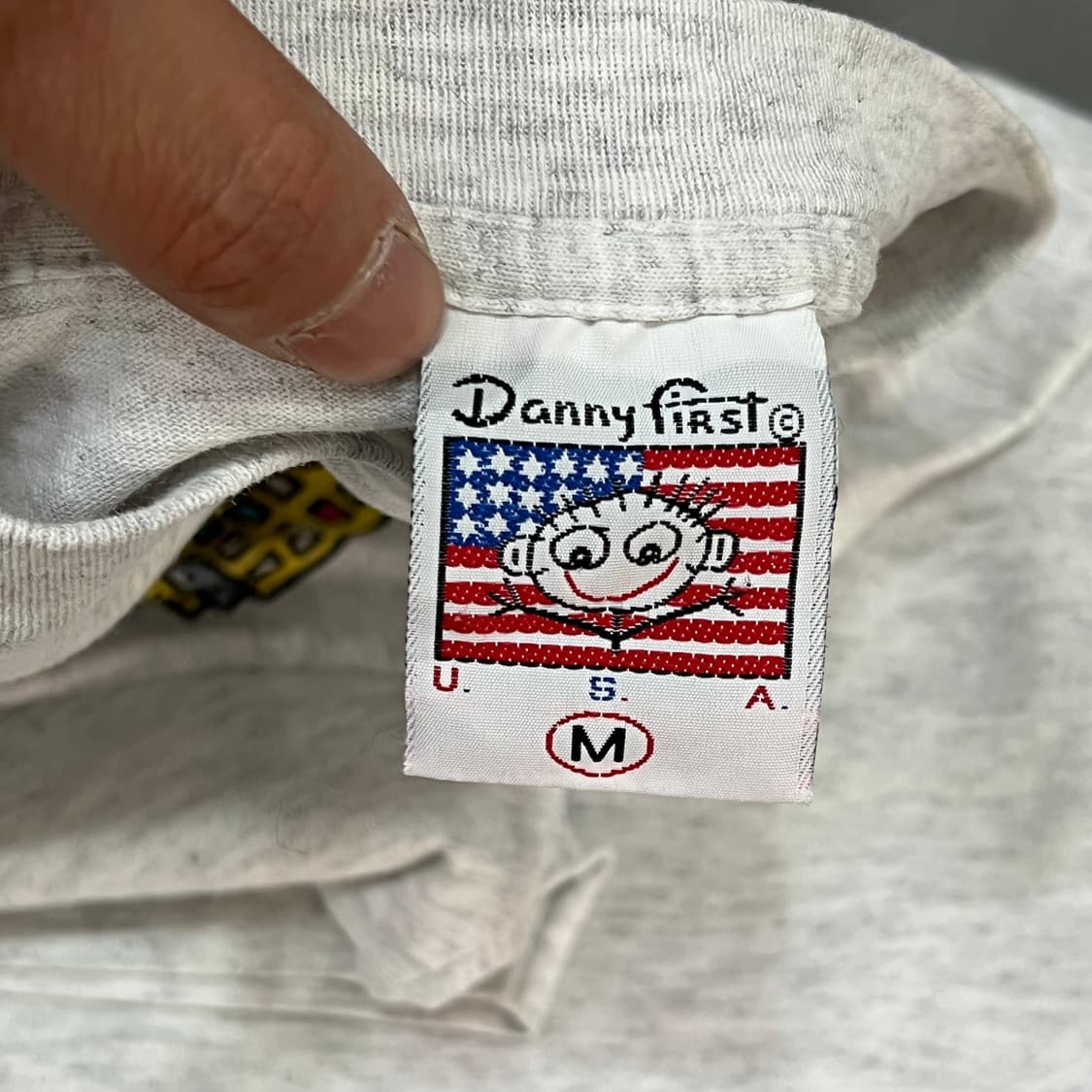  90s USA 대니 퍼스트 프린팅 반팔티 y16348 상품이미지6