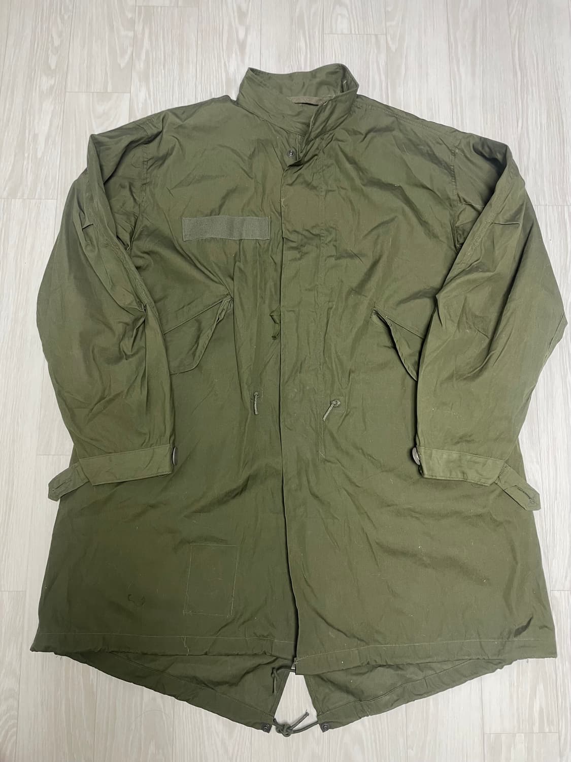 m65피쉬테일 og 데드스탁 미사용 새상품 S 외피 개파카 상품이미지3