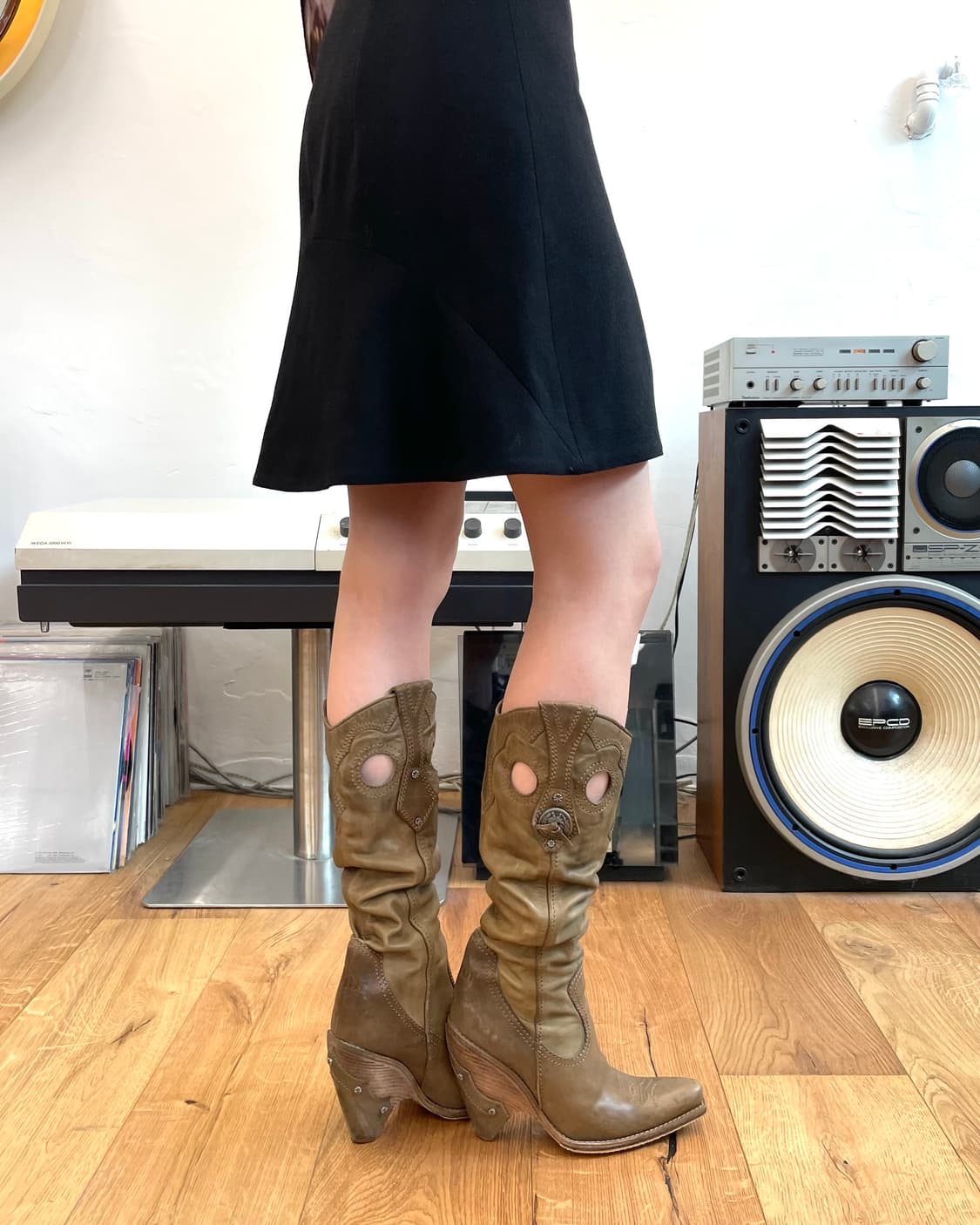 [37] 디올 by 존갈리아노 드레이프 롱 부츠 상품이미지6