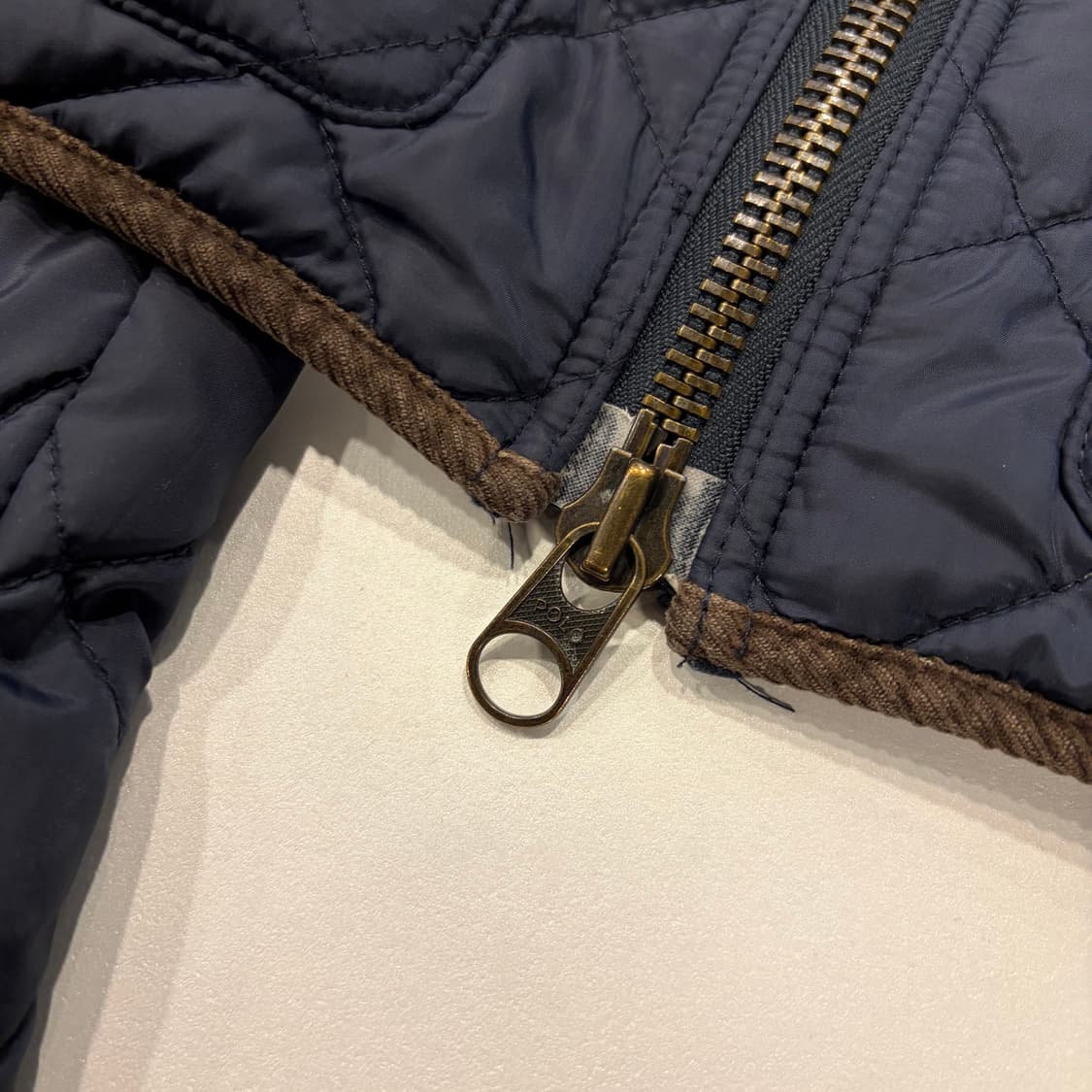 [XL] 폴로 랄프로렌 네이비 퀼팅 집업 자켓 D499 상품이미지7