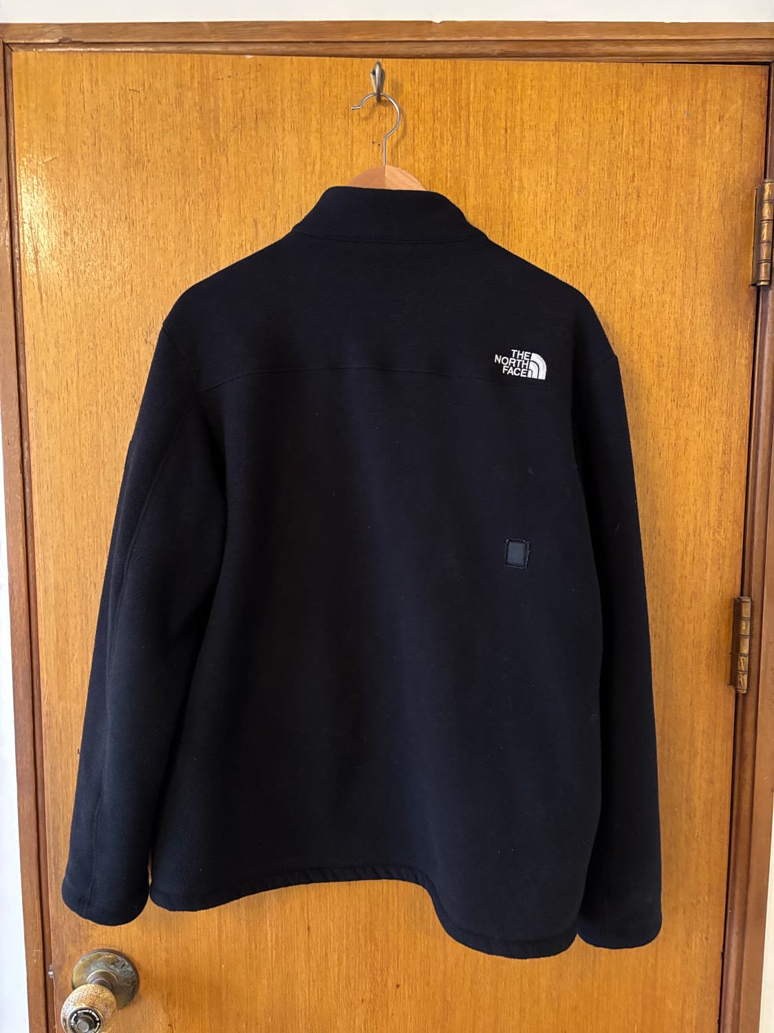 노스페이스 블랙 플리스 자켓 상품이미지3