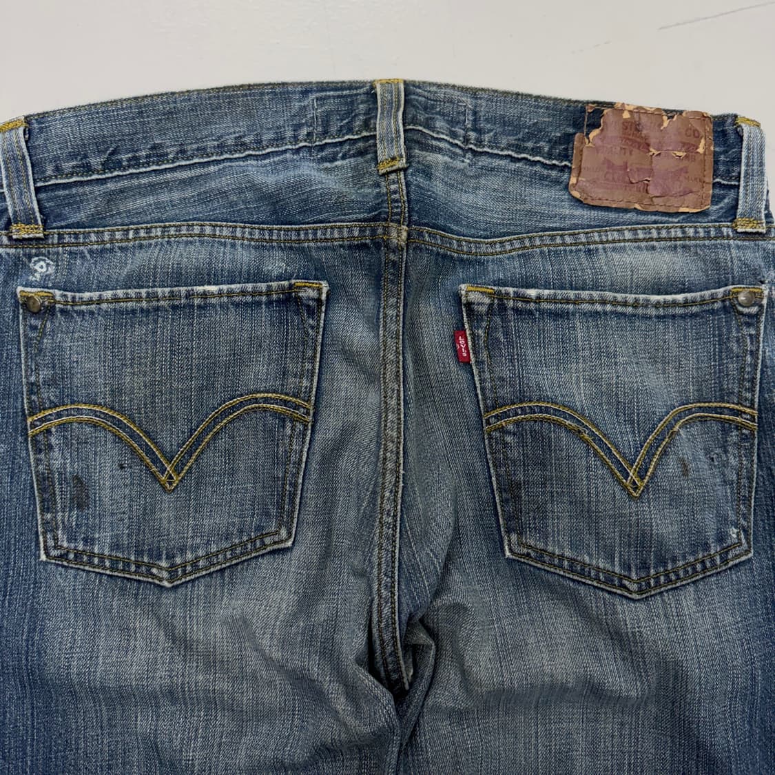 리바이스 00s 527 부츠컷 워싱 데님팬츠 상품이미지5