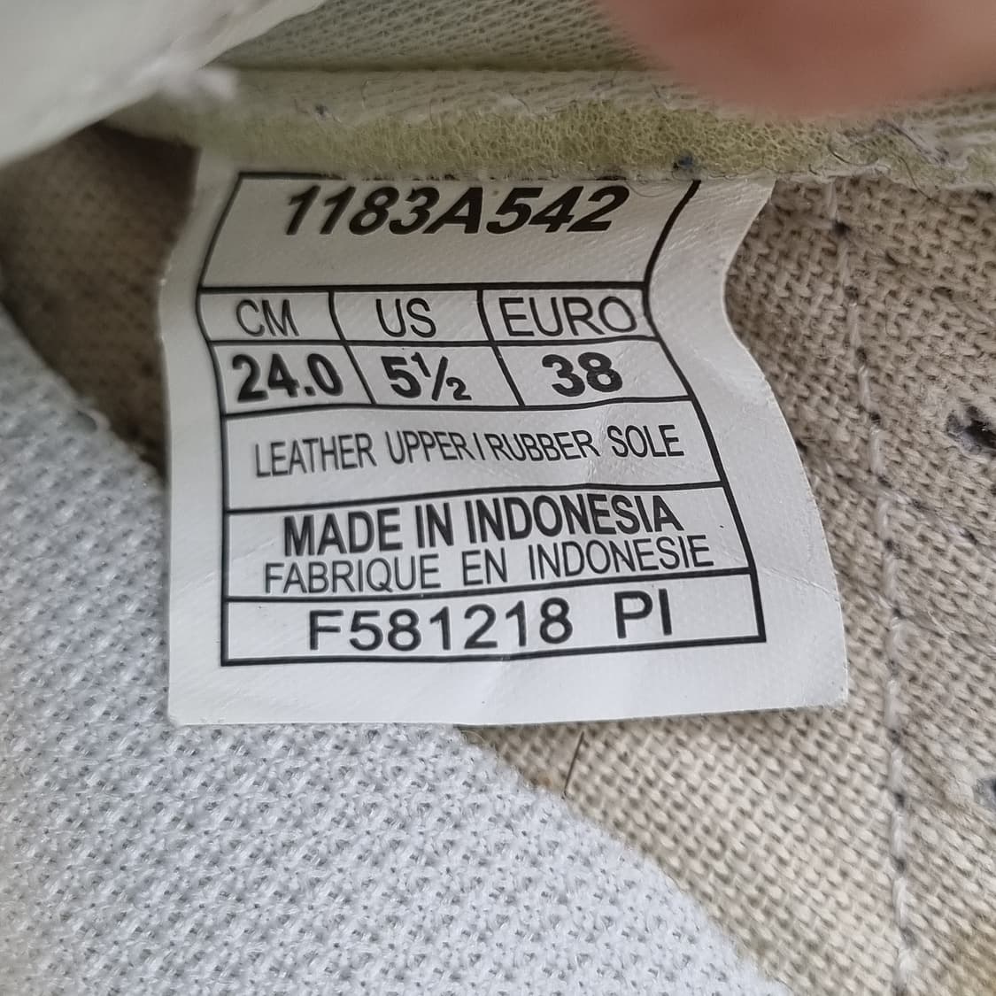 오니츠카타이거 파브레 bl-s스니커즈240 상품이미지6