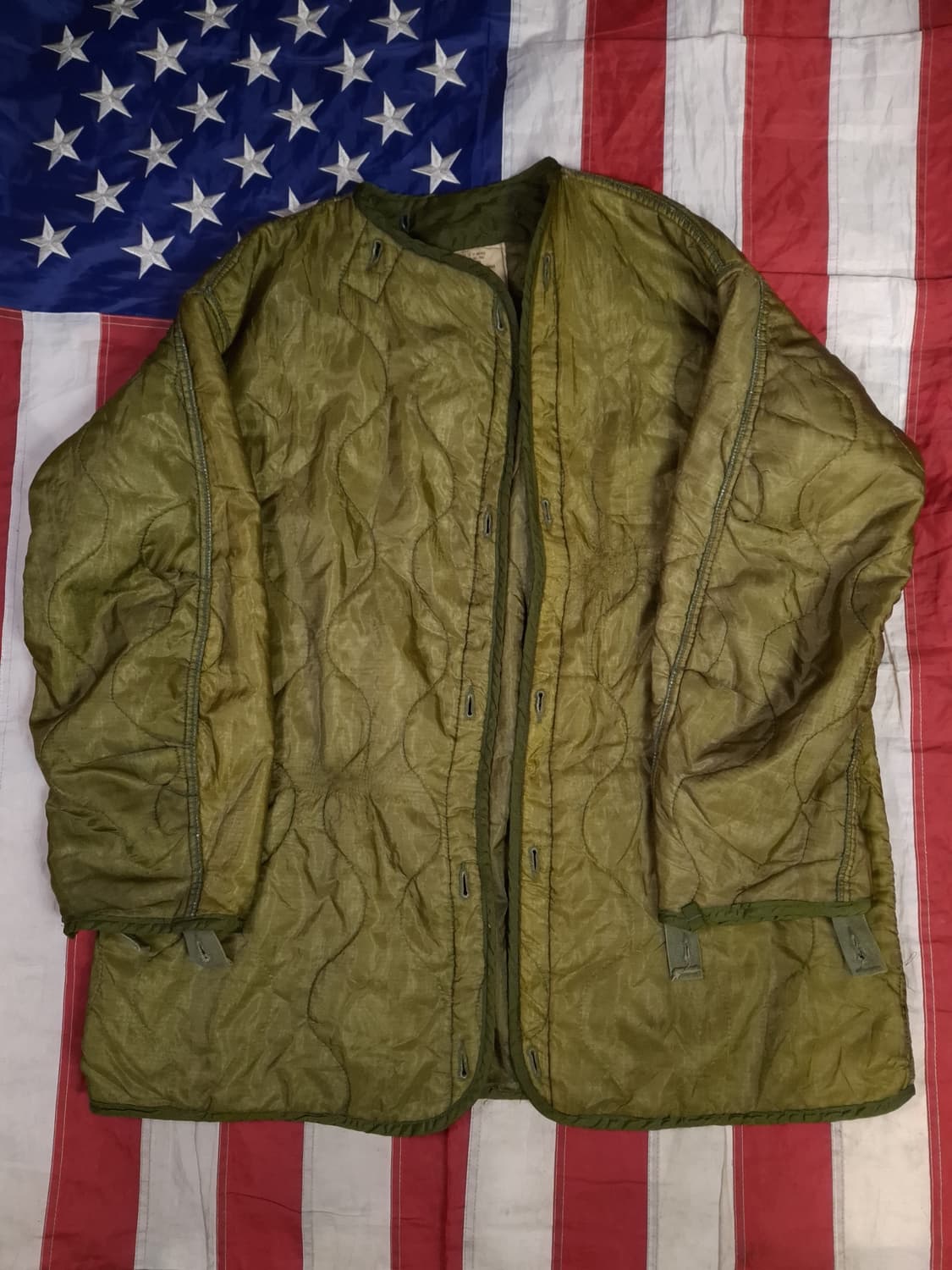 오리지날 미군 M-65 개파카 스몰사이즈 풀셋트 상품이미지2