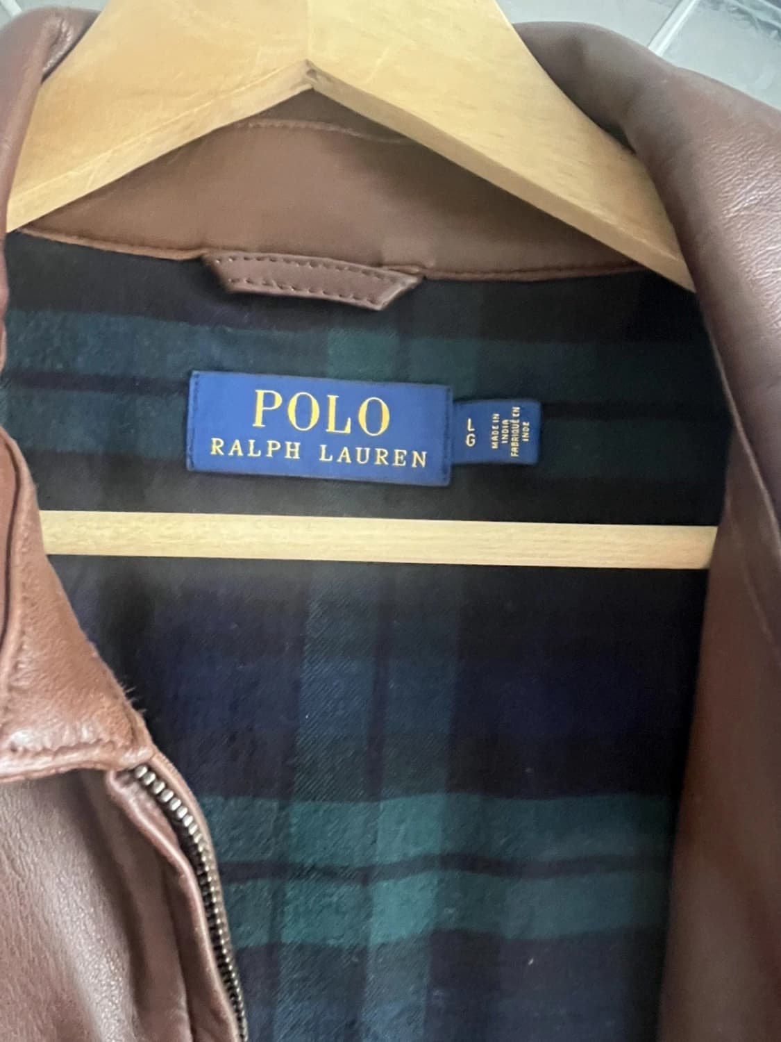 L 폴로 랄프로렌 맥스웰 램스킨 레더 자켓 / 뉴스보이 RRL 상품이미지5