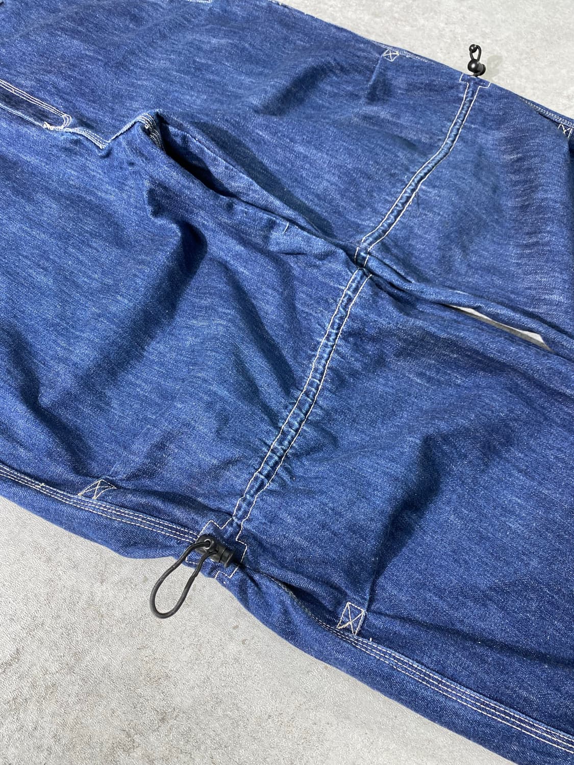 [38] 90s Avirex 아비렉스 루즈 와이드 핏 데님팬츠 상품이미지5