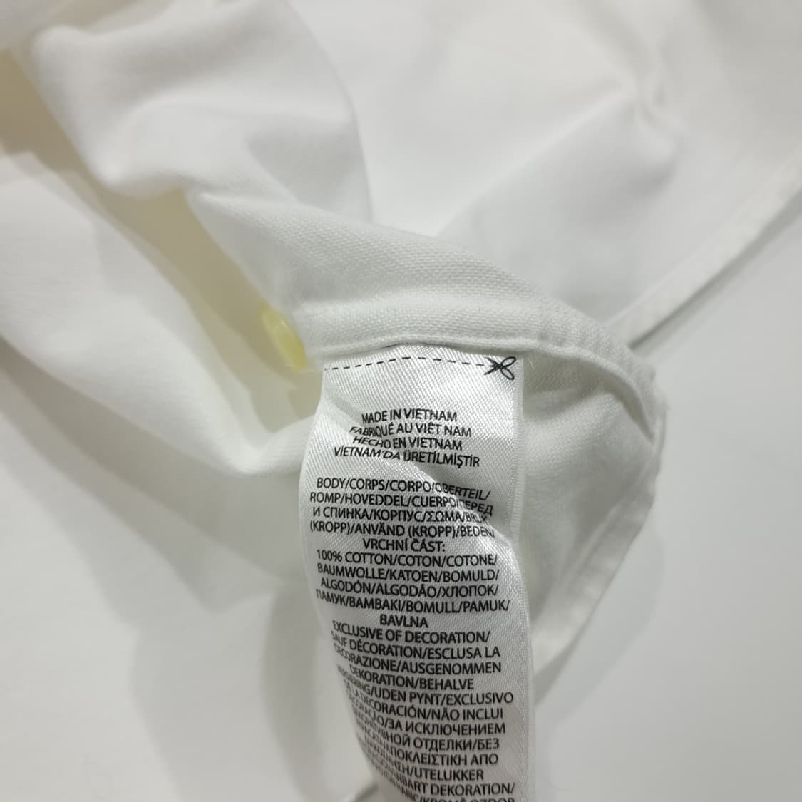 CL467 2XL 폴로 클래식핏 멀티포니 화이트 옥스포드 셔츠 남방 상품이미지7