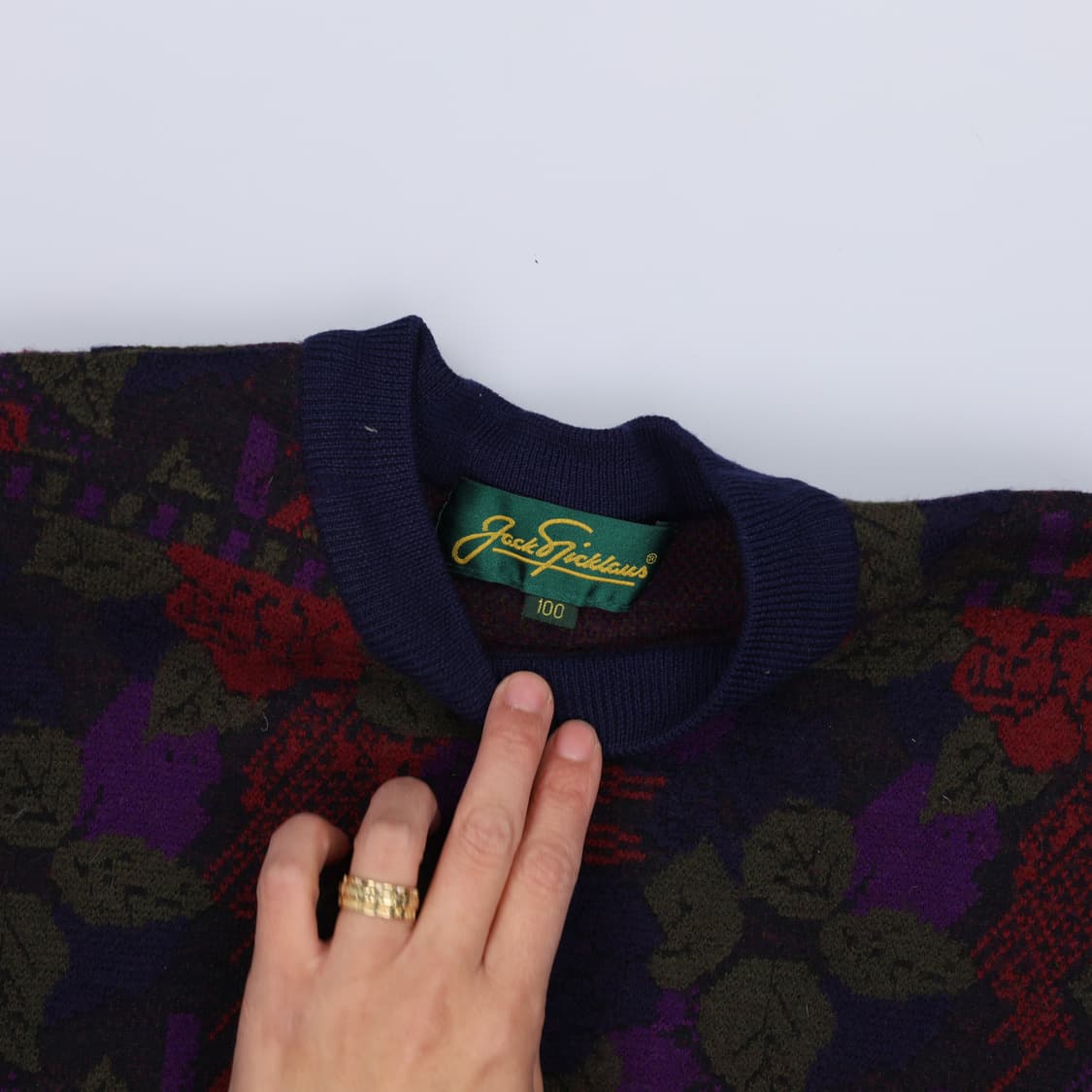 100 잭니클라우스 울 니트 0325H1 상품이미지3