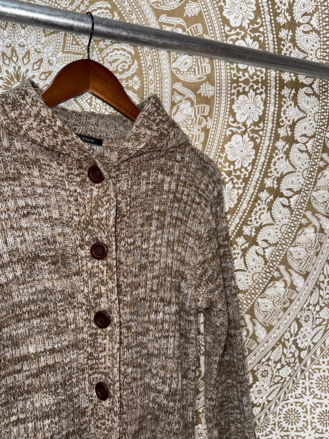 빈티지 여성 롱 니트 가디건  상품이미지4