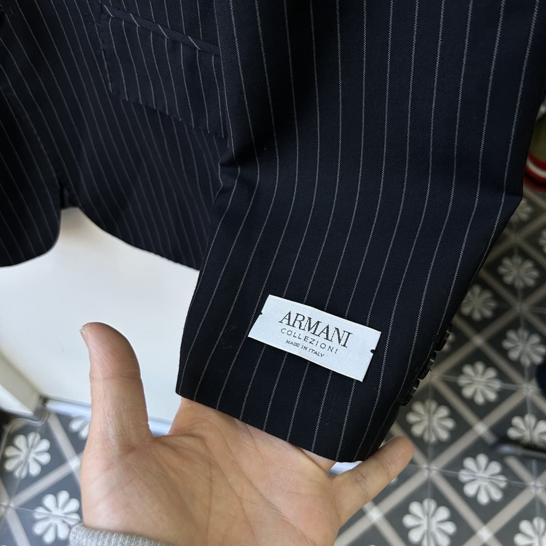 15986 - 아르마니 스트라이프 투피스 수트 셋업 상품이미지4