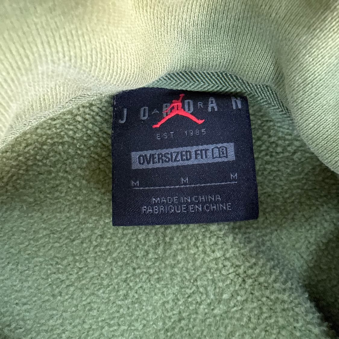 M 나이키 조던 플라이트 플리스 반집업 0210T 상품이미지3
