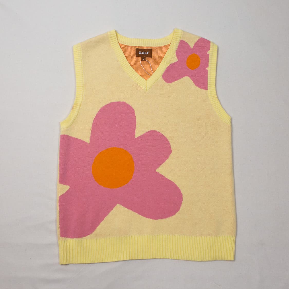 골프 르 플레르 플라워 니트 베스트 상품이미지2