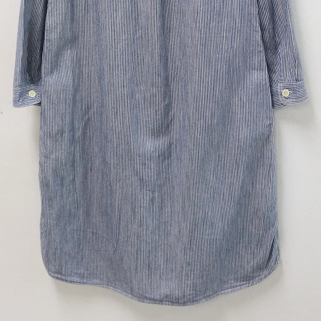 JAPAN BLUE JEANS 스트라이프 롱 셔츠 65439 상품이미지7