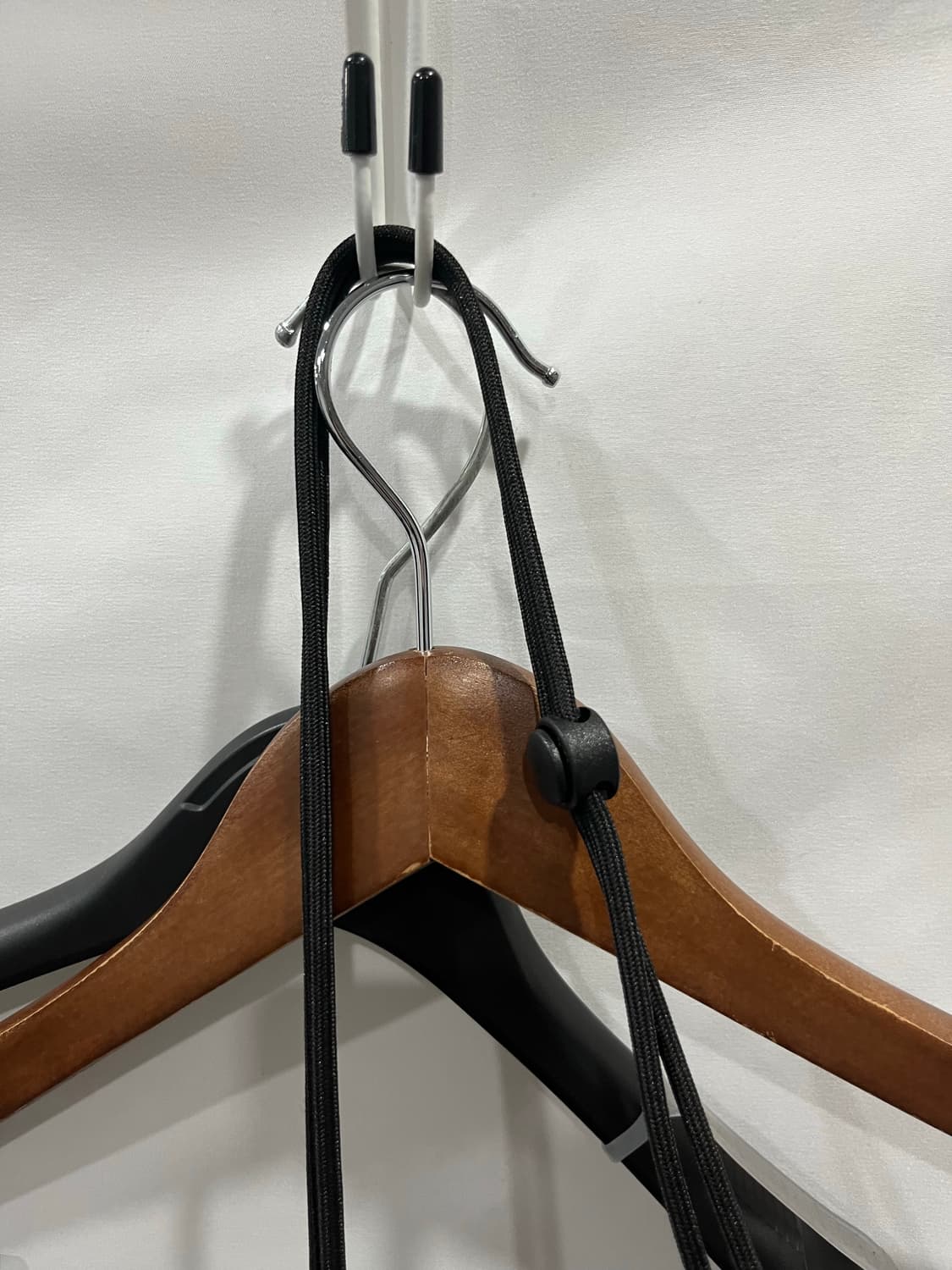 유니클로 U 블랙 드로우 스트링 파우치 백 OS 상품이미지5