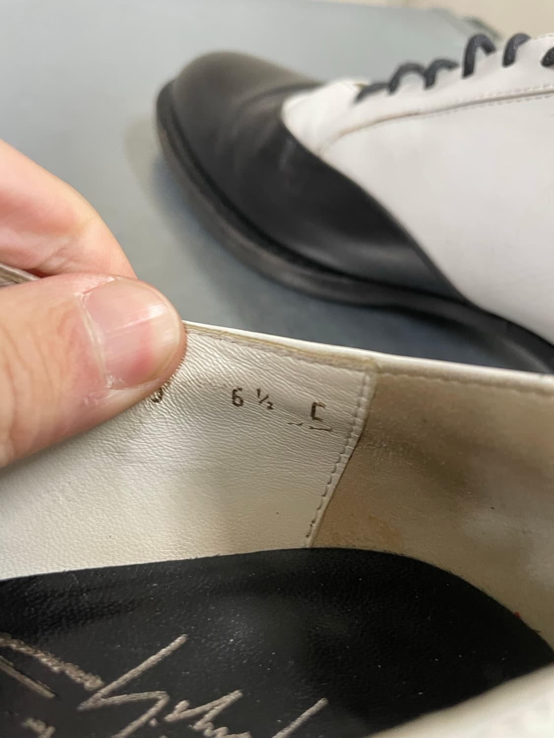 페레가모 x 요지야마모토 옥스포드 UK6.5 (gr-4019) 상품이미지7