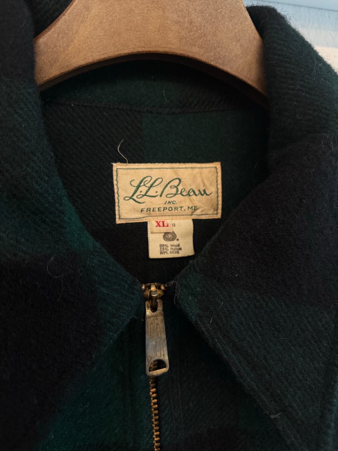 80s 엘엘빈 매키노 헌팅자켓 상품이미지3