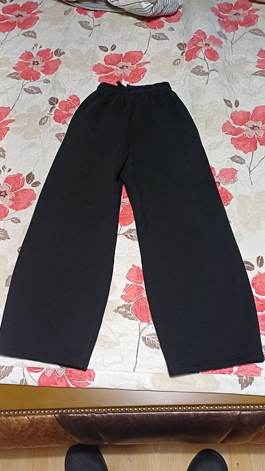 우알롱 와이드 기모트레이닝복 S 기장98 상품이미지5