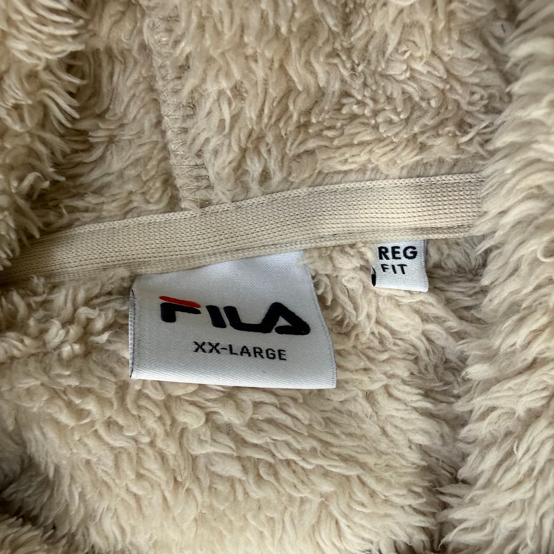 XXL 휠라 플리스 후드 집업 0305T 상품이미지3