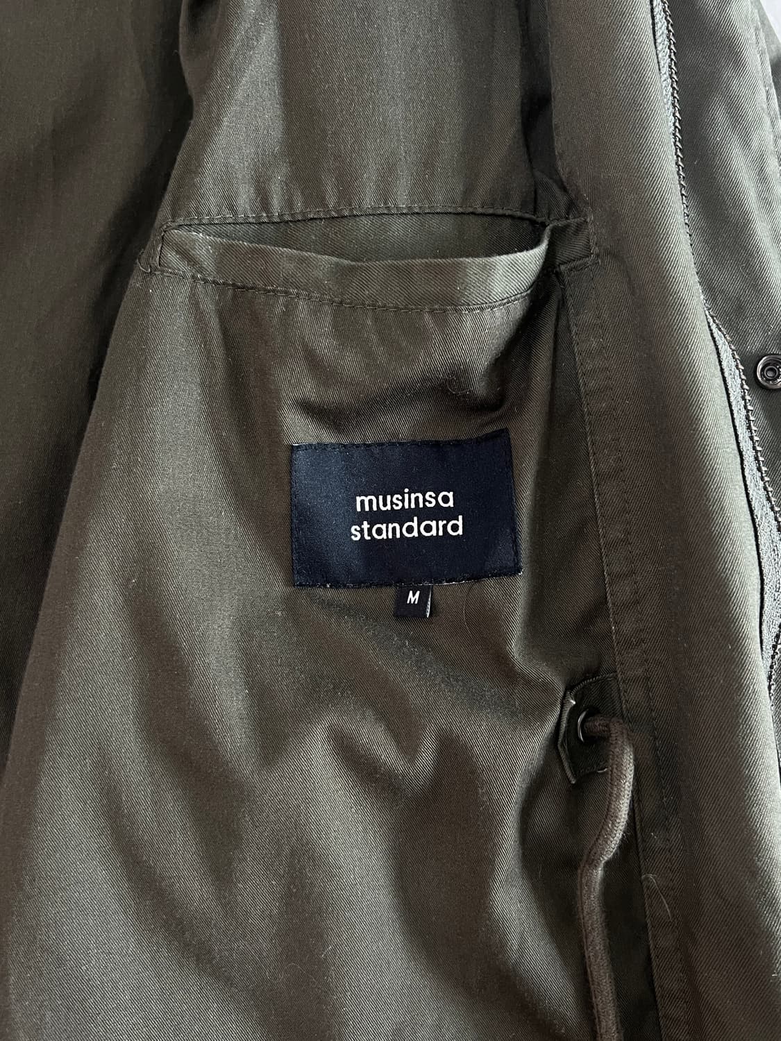 무신사 스탠다드 m-65 필드자켓 m 상품이미지7