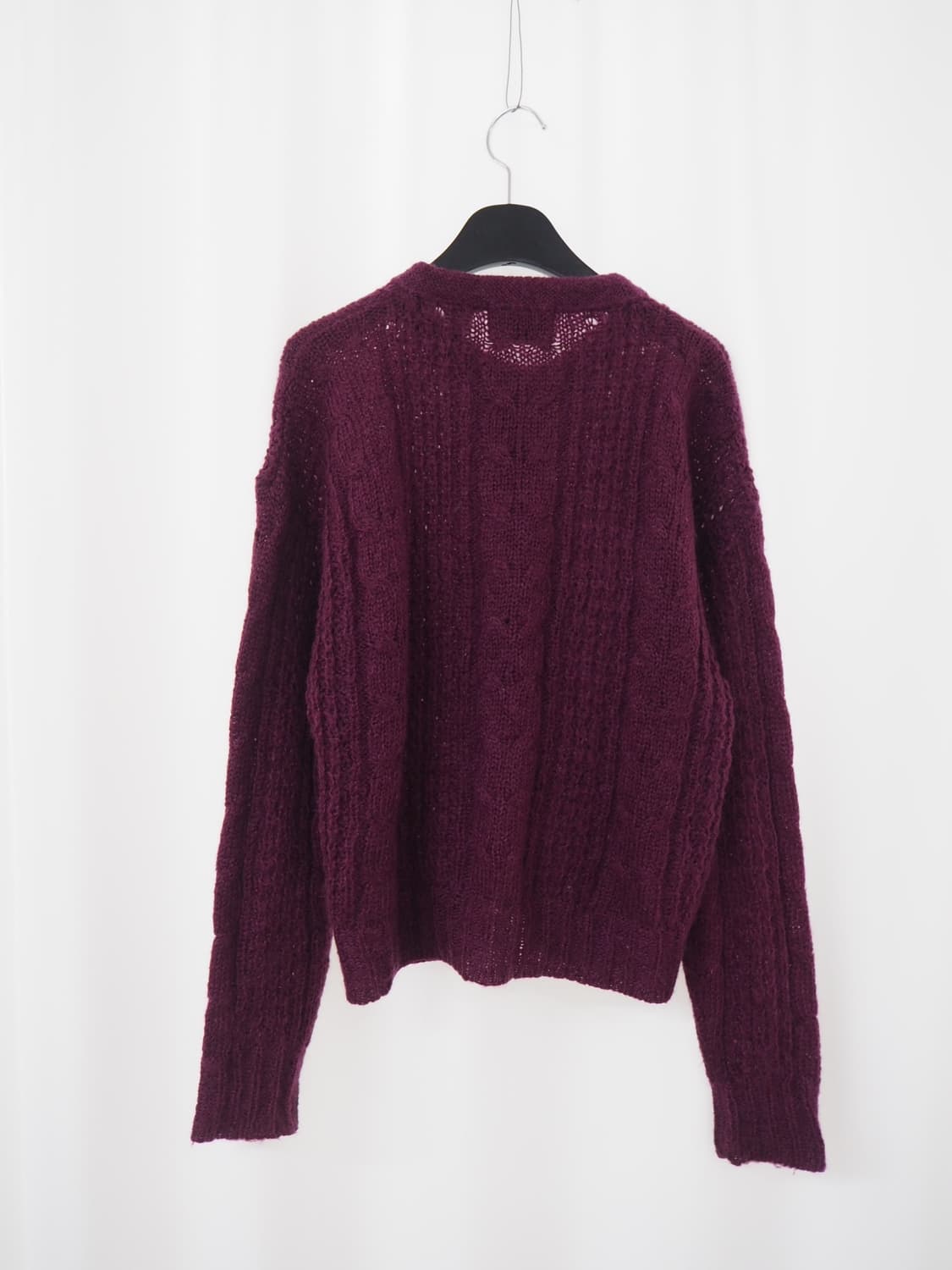 1980's FORENZA mohair blend cardigan 상품이미지4