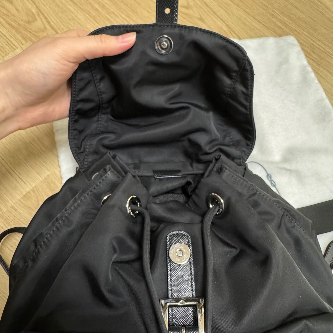 [PRADA/스몰] 리나일론 백팩 상품이미지7