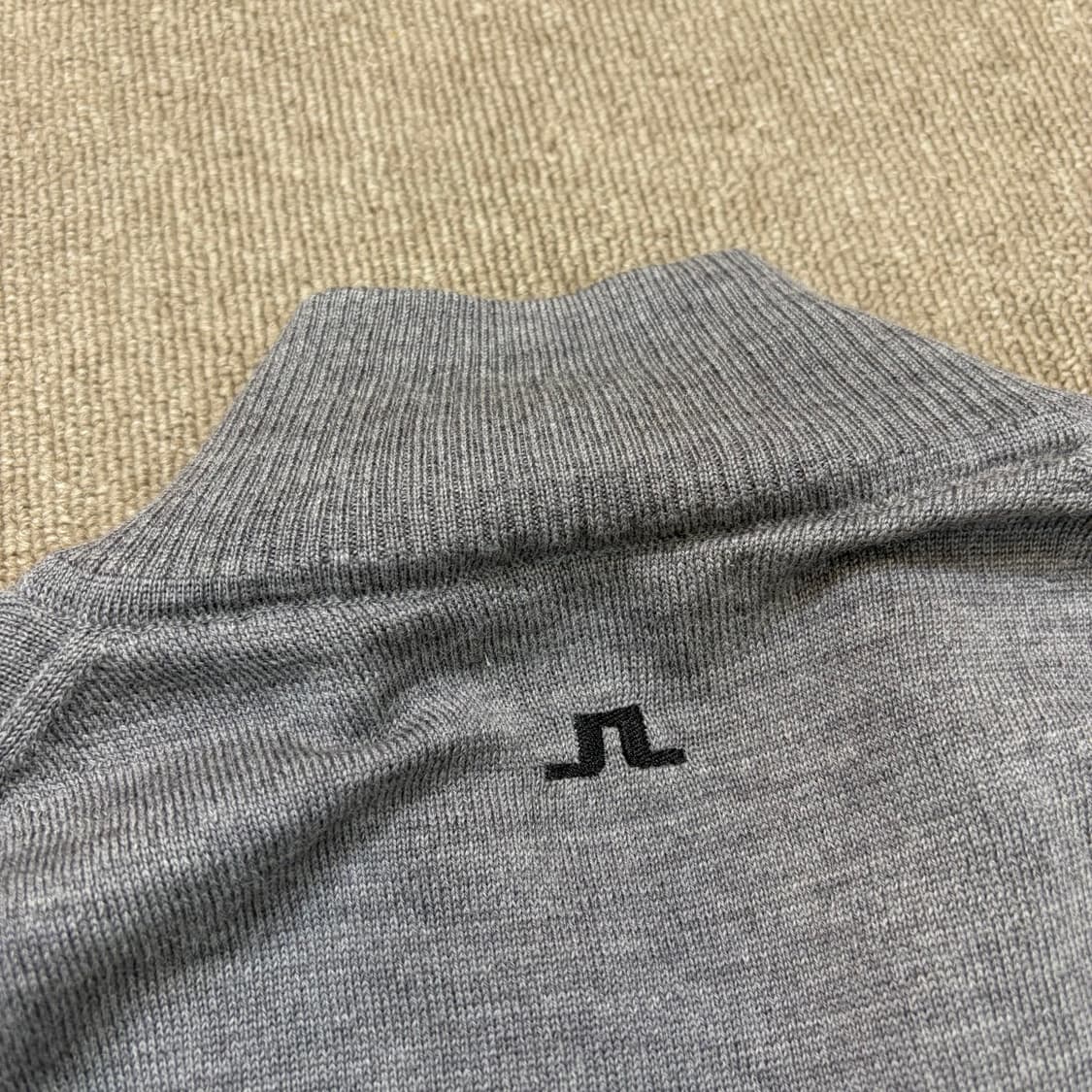 J LINDEBERG 제이린드버그 키안투어 메리노울 반집업 니트 m 상품이미지7