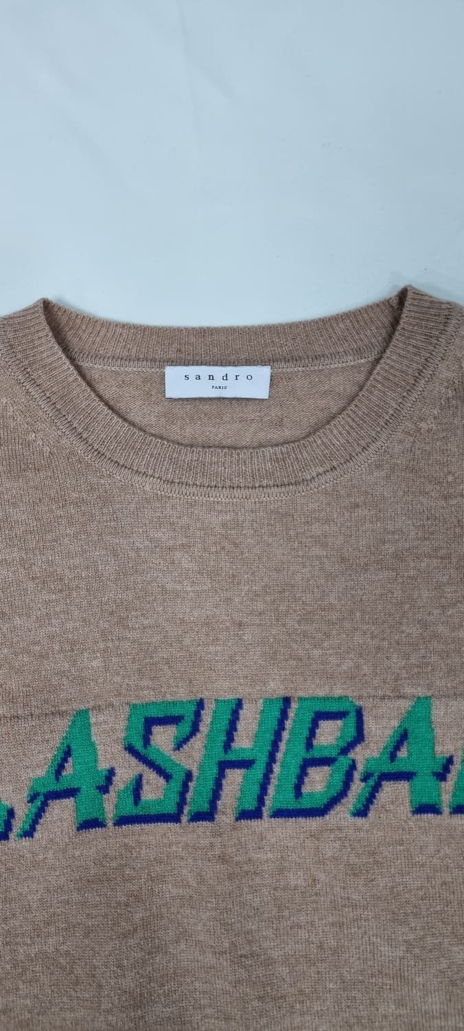 산드로 플래시백 울 91%, 캐시미어 9% 니트 1size _ 여성 상품이미지8