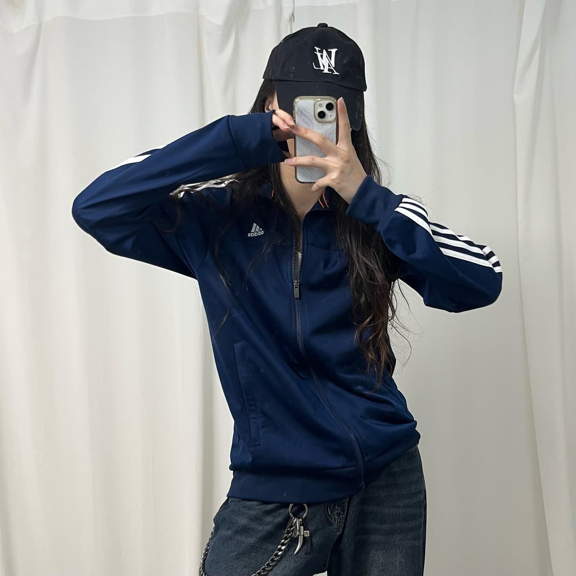 Adidas navy jersey 상품이미지2