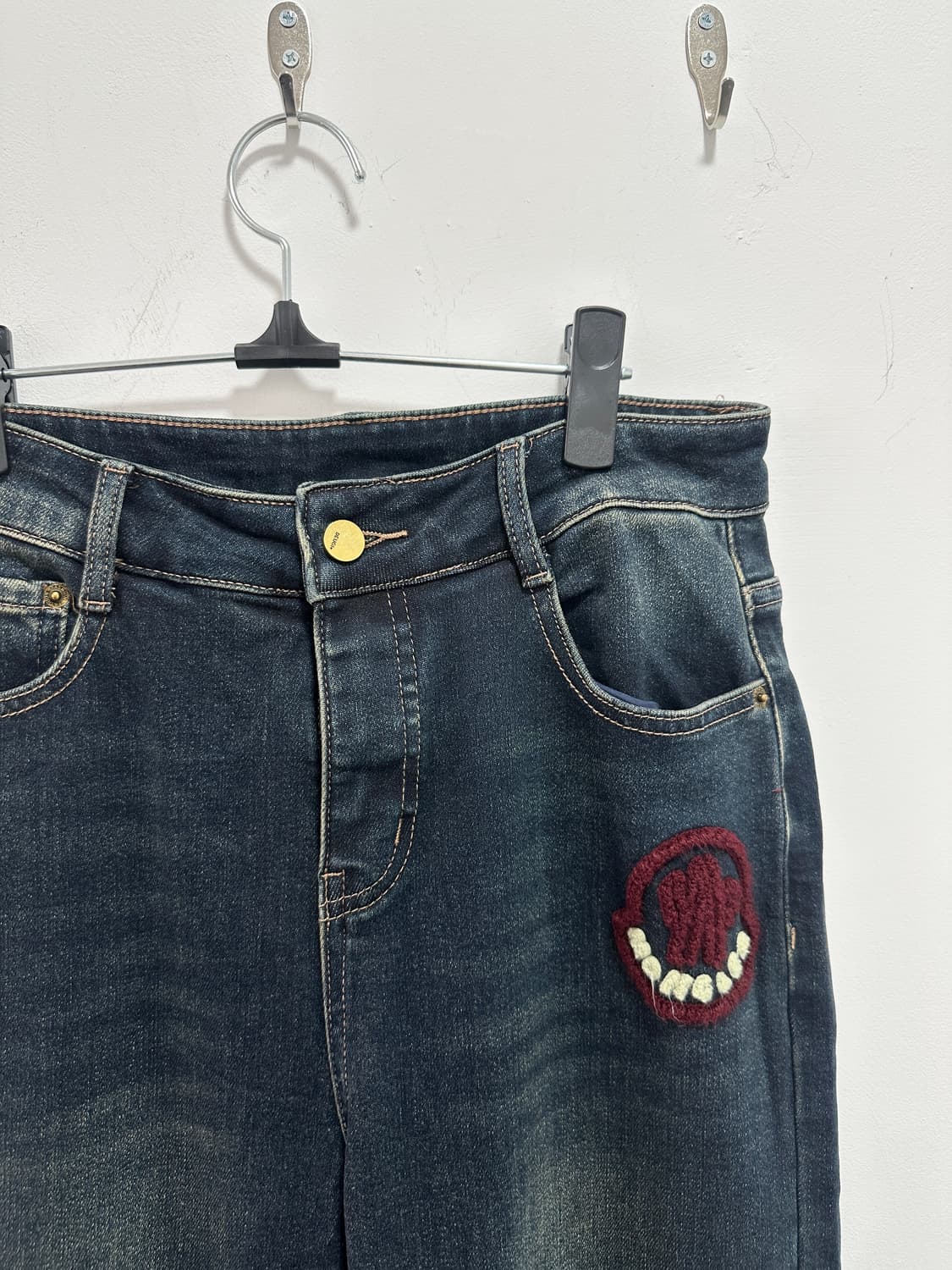Vintage patch washing denim pants 상품이미지8