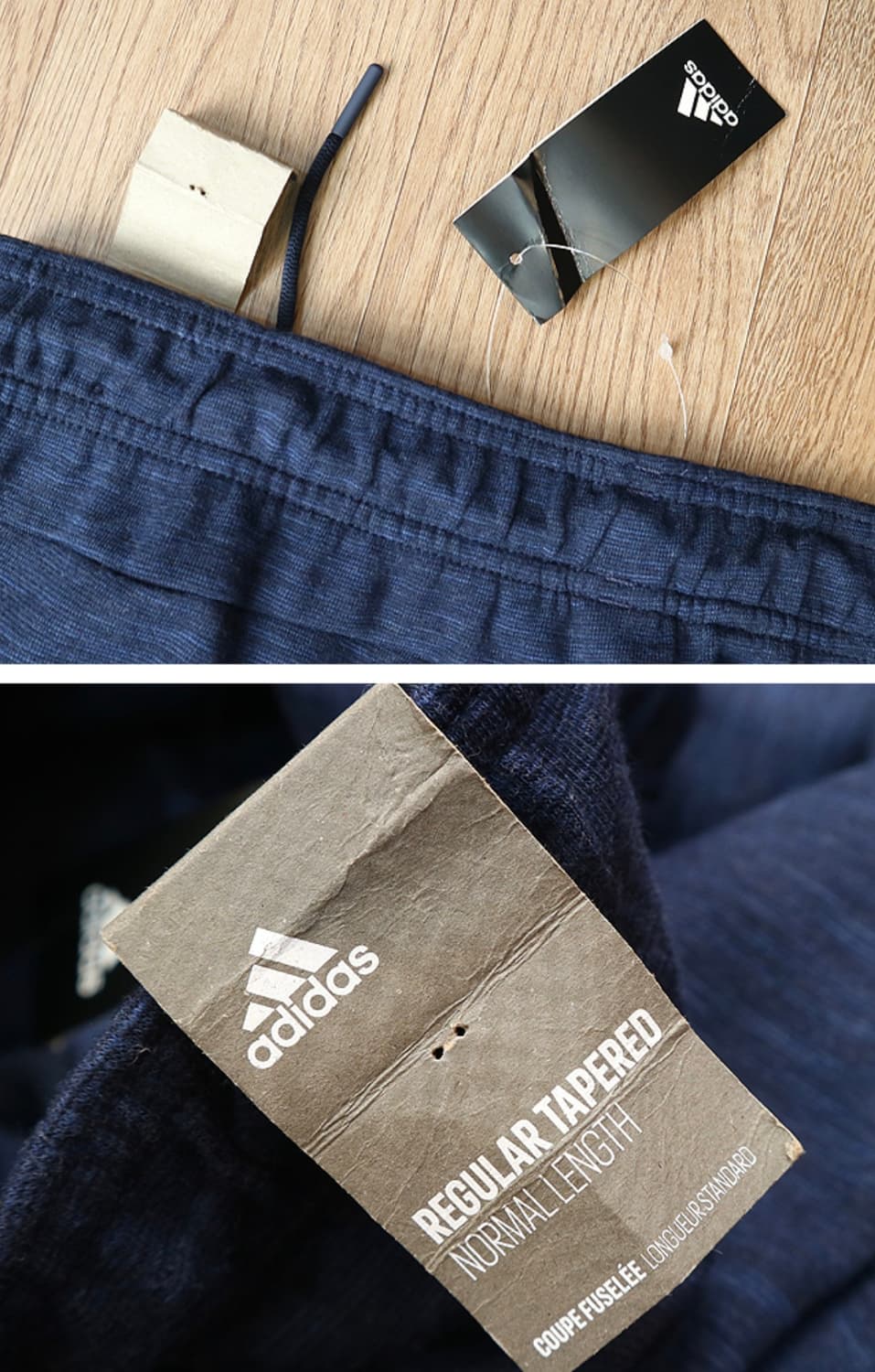 
일본판 ADIDAS 아디다스 레귤러 테이퍼드 조거 팬츠
 XL 상품이미지7