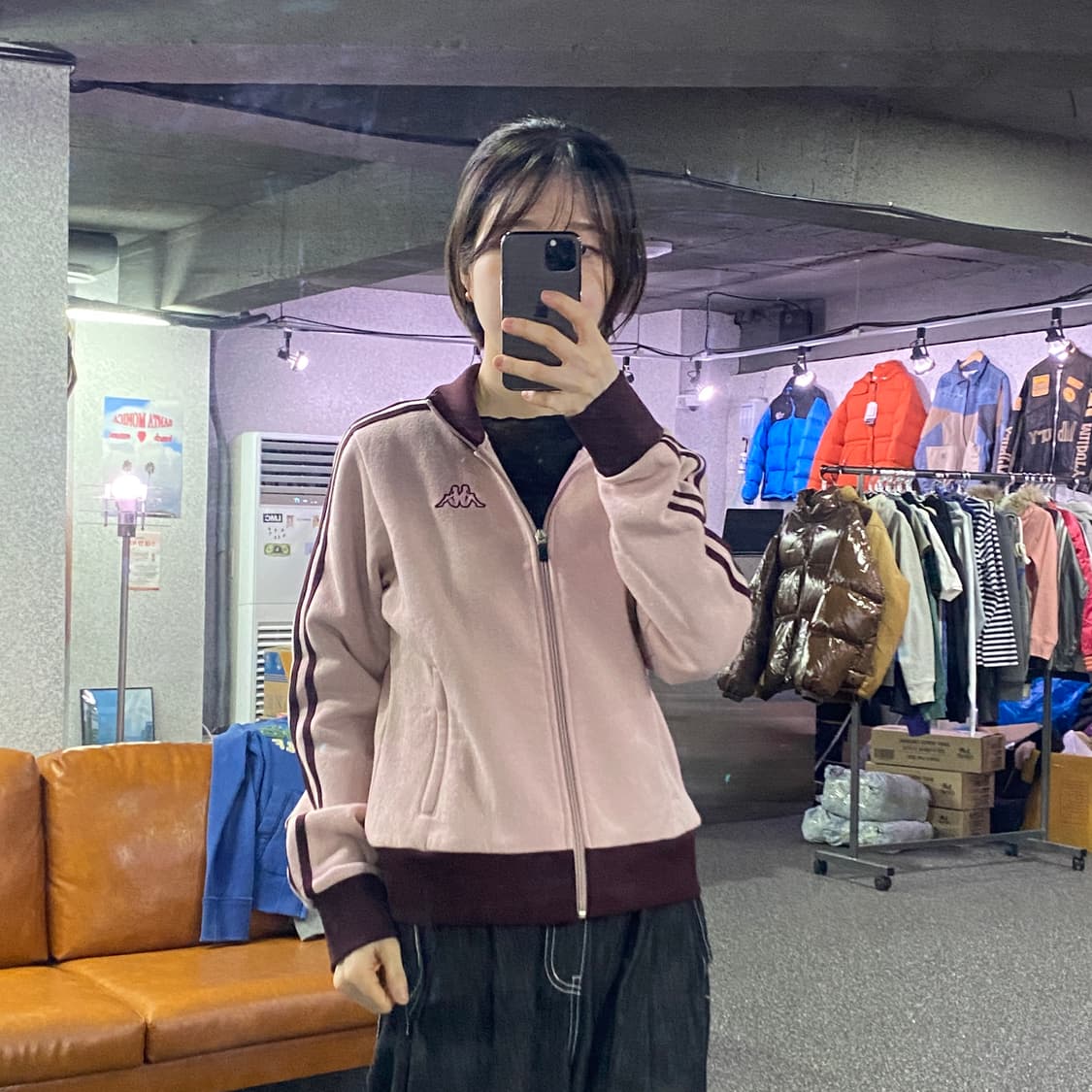 카파 빅로고 트윙클 트랙탑 져지 B4183 상품이미지1