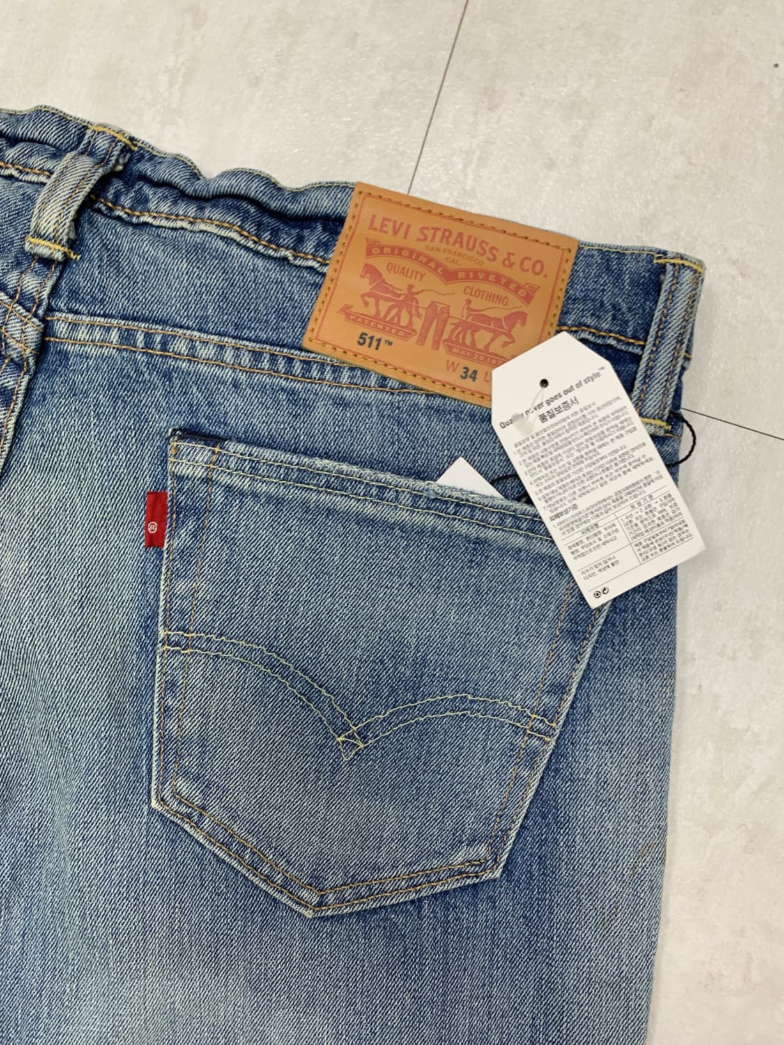 리바이스 511 데님 팬츠 #315 상품이미지9