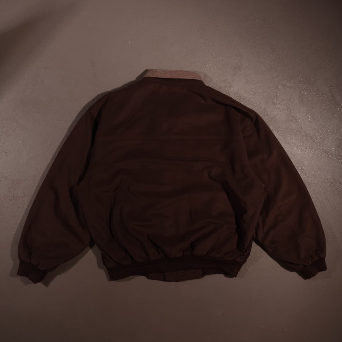 일본빈티지 벨벳 블루종 봄버자켓 상품이미지4