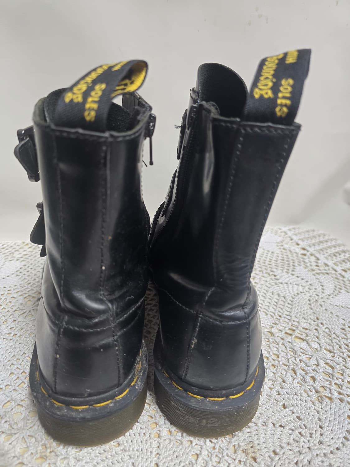 닥터마틴 블랙 버클 부츠 AW009 EU41 상품이미지4
