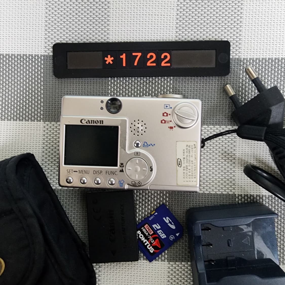 캐논 익서스 2s 디지털카메라 파우치포함 상품이미지4